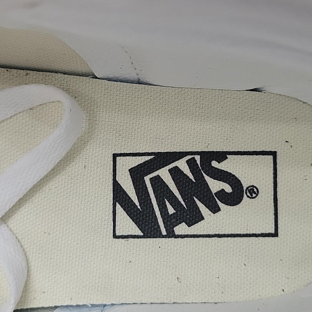 Van's SK8-Hi Brand new in the box no lid authentic uper textile and leather - Picture 10 of 11
